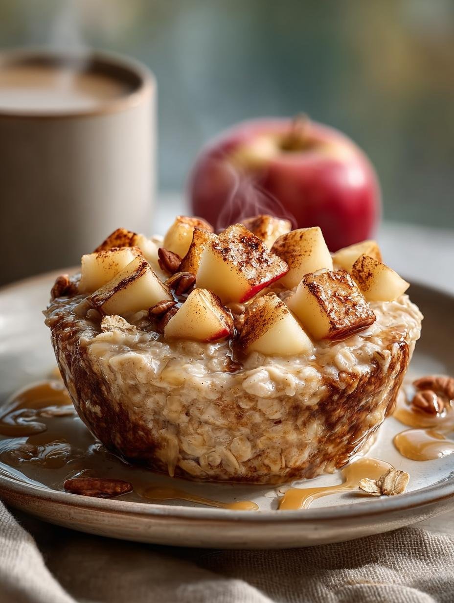 Cinnamon Apple Oatmeal Protein Cups for Energizing Mornings - Cinnamon Apple Oatmeal Protein - additional detail