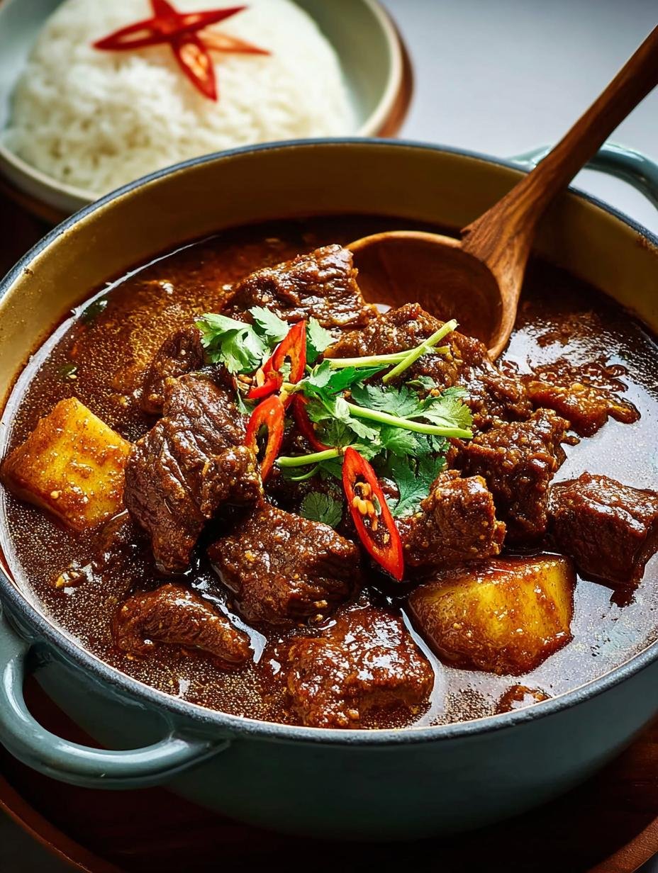 Heavenly Coconut Beef Curry for Cozy Nights - Coconut Beef Curry - main visual representation
