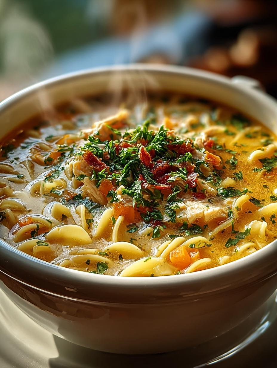 Creamy Crack Chicken Noodle Soup for Cozy Nights - Crack Chicken Noodle Soup - additional detail