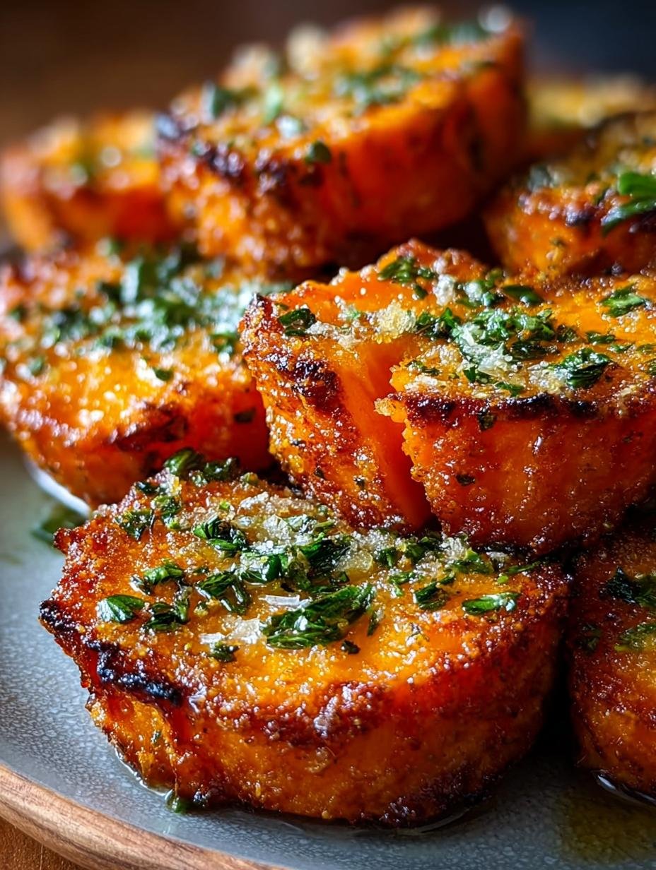 Crispy Baked Sweet Potato Bites with Parmesan Goodness - Crispy Baked Sweet Potato - main visual representation