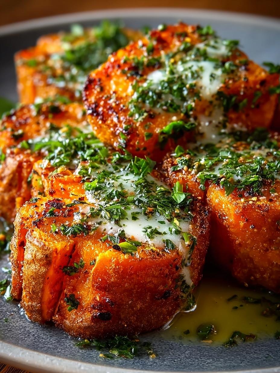 Crispy Baked Sweet Potato Bites with Parmesan Goodness