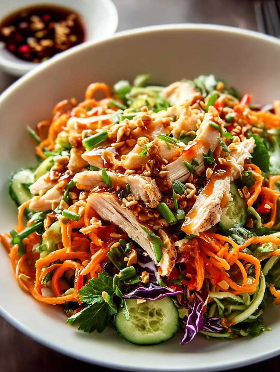 Crunchy Chinese Chicken Salad: A Refreshing Delight