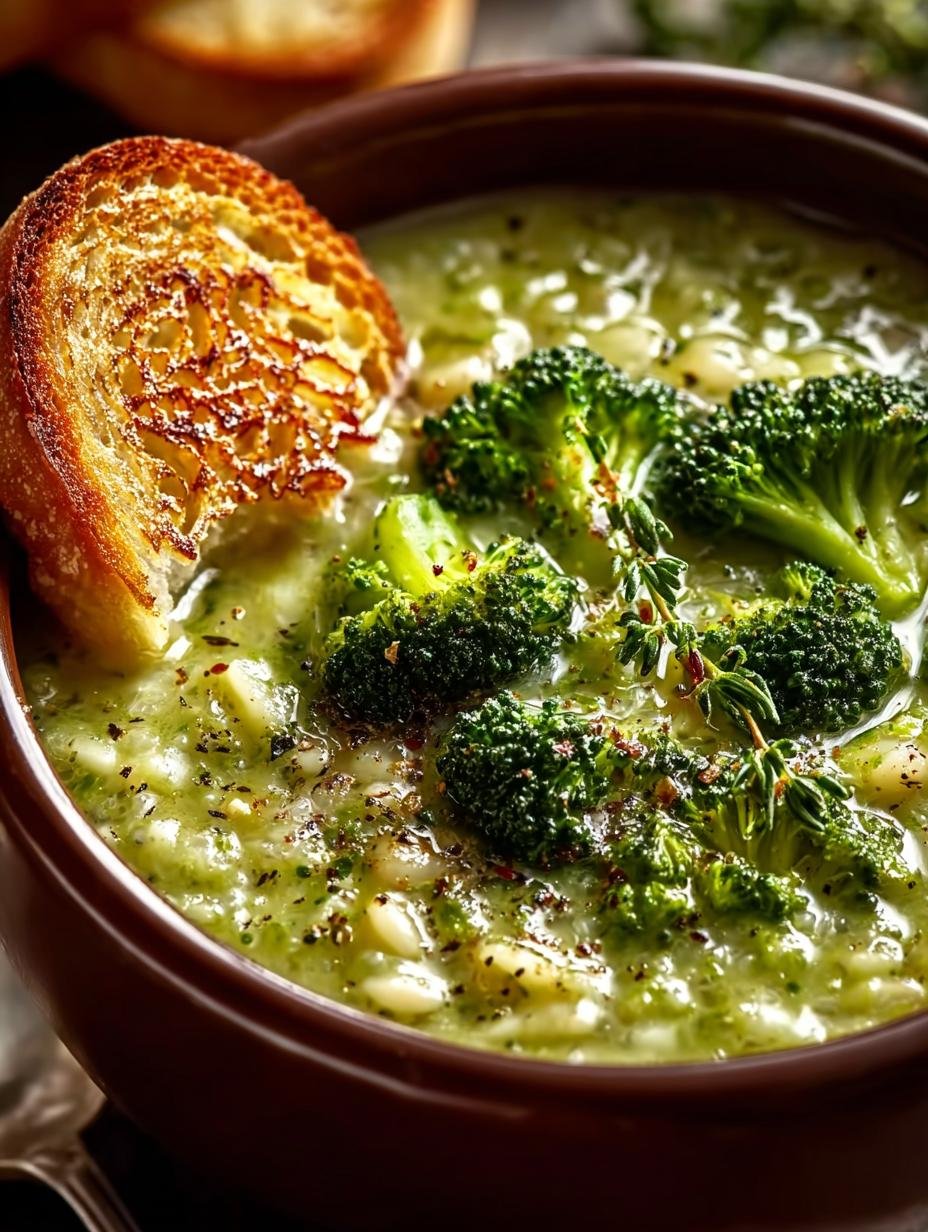 Garlic Italian Broccoli Soup: 5 Comforting Ways to Enjoy - Garlic Italian Broccoli Soup - main visual representation