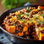 Ground Beef Sweet Potato