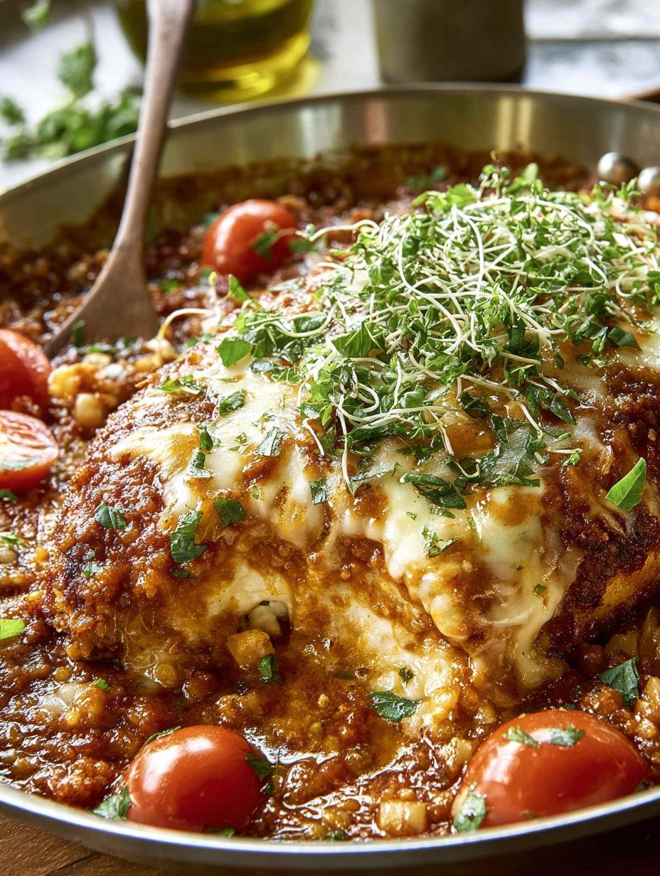 Ground Chicken Parmesan: A Quick 20-Minute Delight - Ground Chicken Parmesan - additional detail