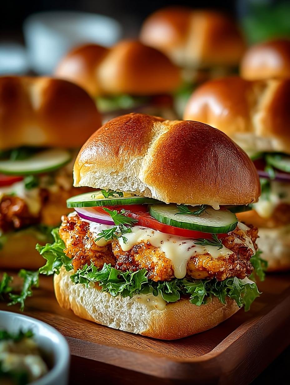 Honey Mustard Chicken Sliders: Your New Favorite Bite - Honey Mustard Chicken Sliders - main visual representation