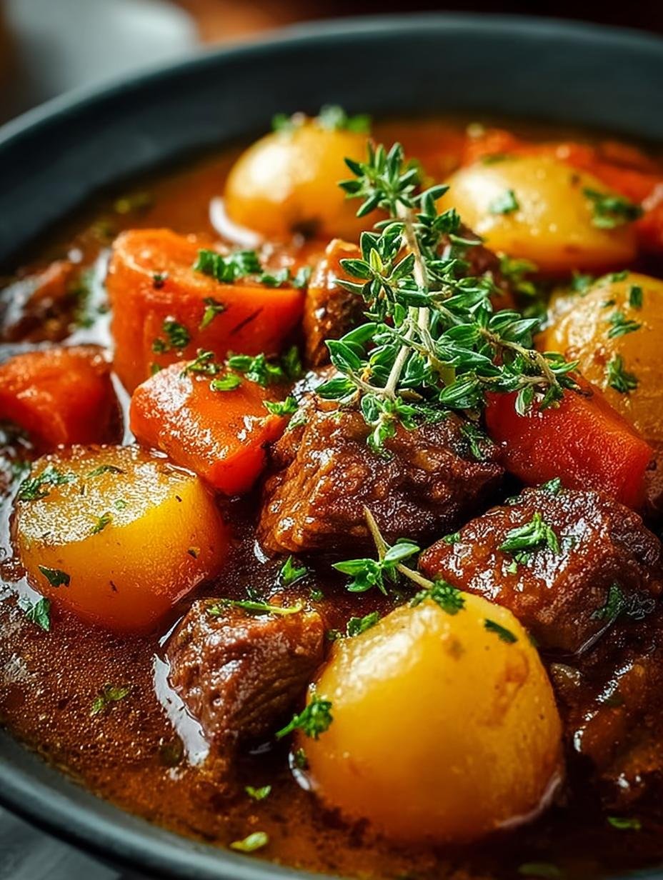 Irish Vegetarian Stew: 7 Reasons to Love This Comfort Food - Irish Vegetarian Stew - additional detail