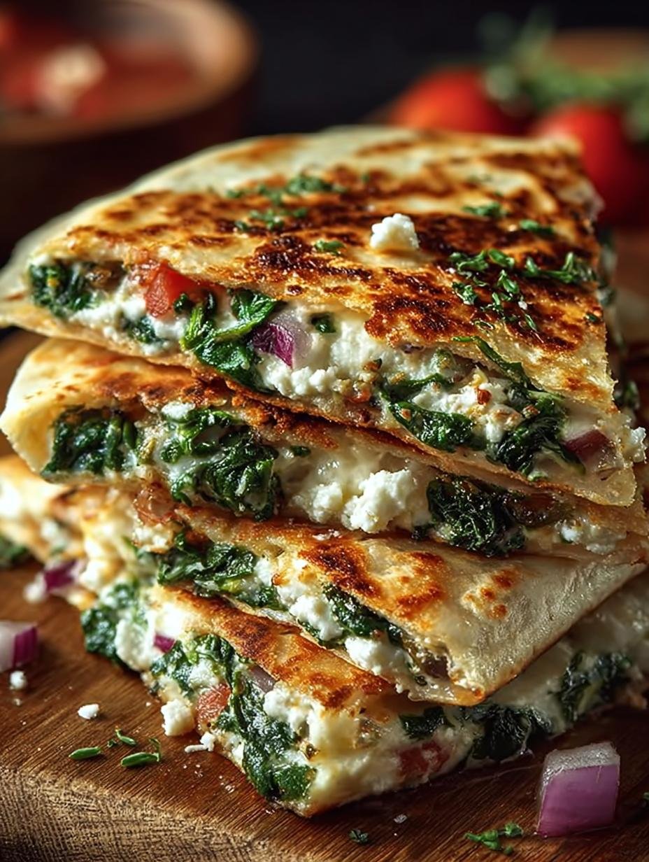 Mediterranean Quesadillas Spinach Feta: 7 Savory Secrets - Mediterranean Quesadillas Spinach Feta - additional detail