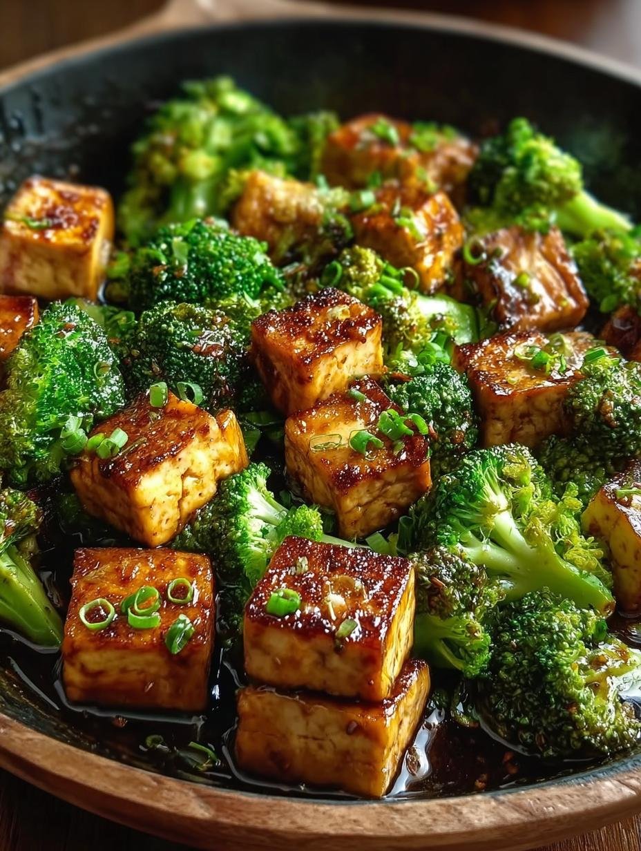 One Pan Tofu Broccoli: Your Quick Vegan Dinner Solution - One Pan Tofu Broccoli - additional detail