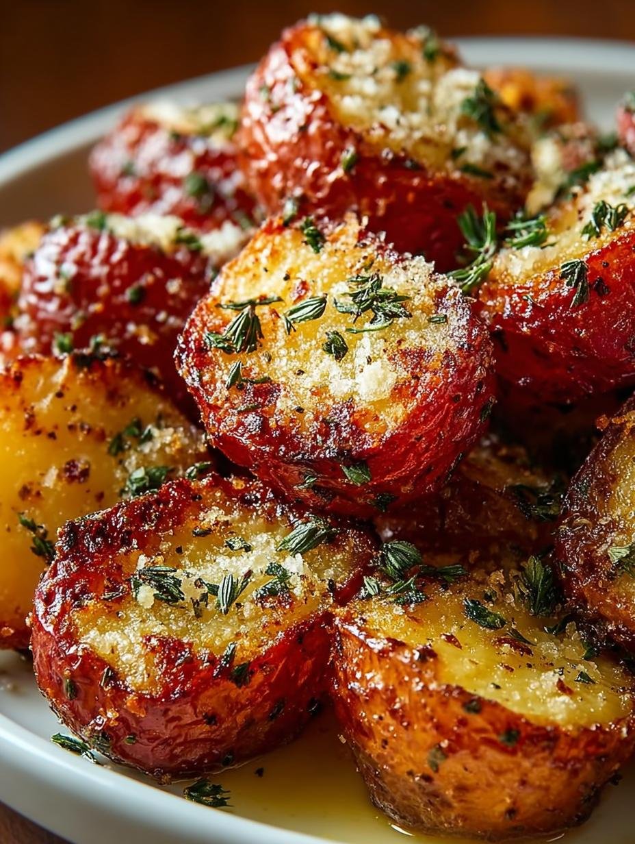 Crispy Parmesan Roasted Red Potatoes Recipe for You