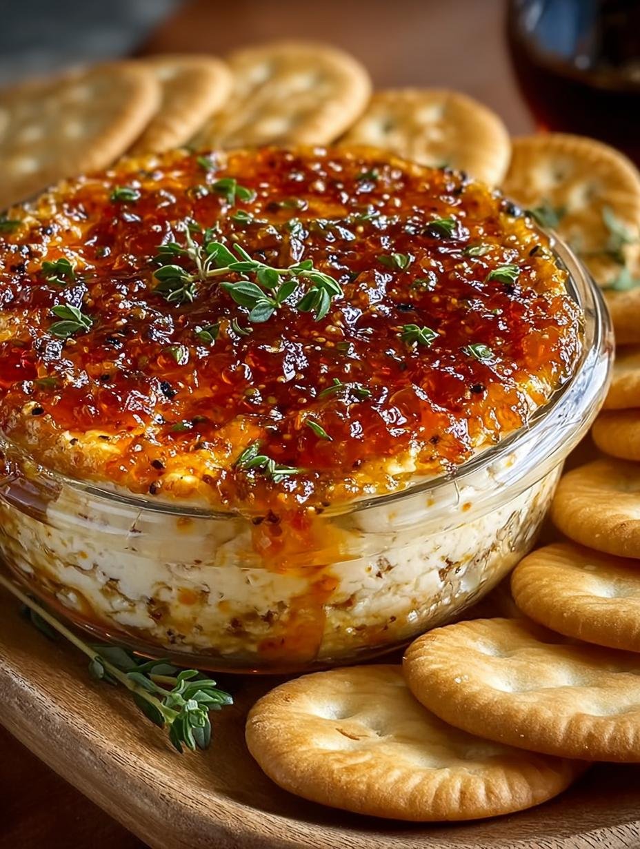 Delicious Pepper Jelly Cheese Dip for Gatherings
