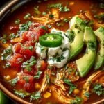 Poblano Chicken Tortilla Soup