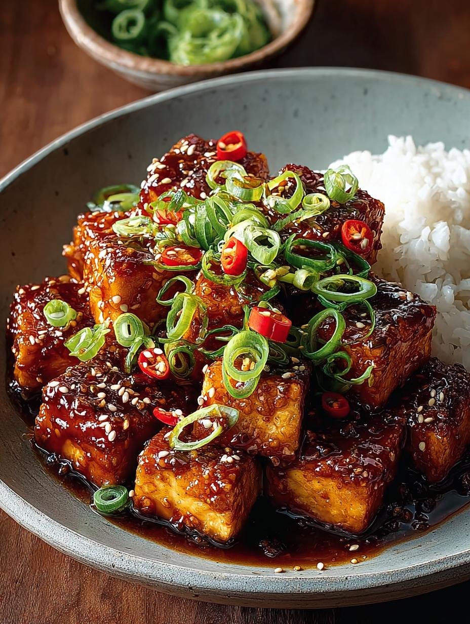 Delicious Spicy Gochujang Tofu for Dinner Bliss