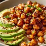 Spicy Roasted Chickpea Avocado