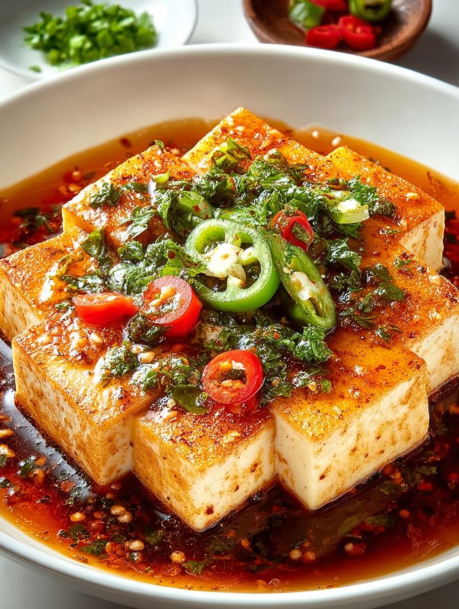 Quick Spicy Silken Tofu: 20-Minute Healthy Delight - Spicy Silken Tofu - main visual representation