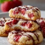 Strawberry Cheesecake Cookies