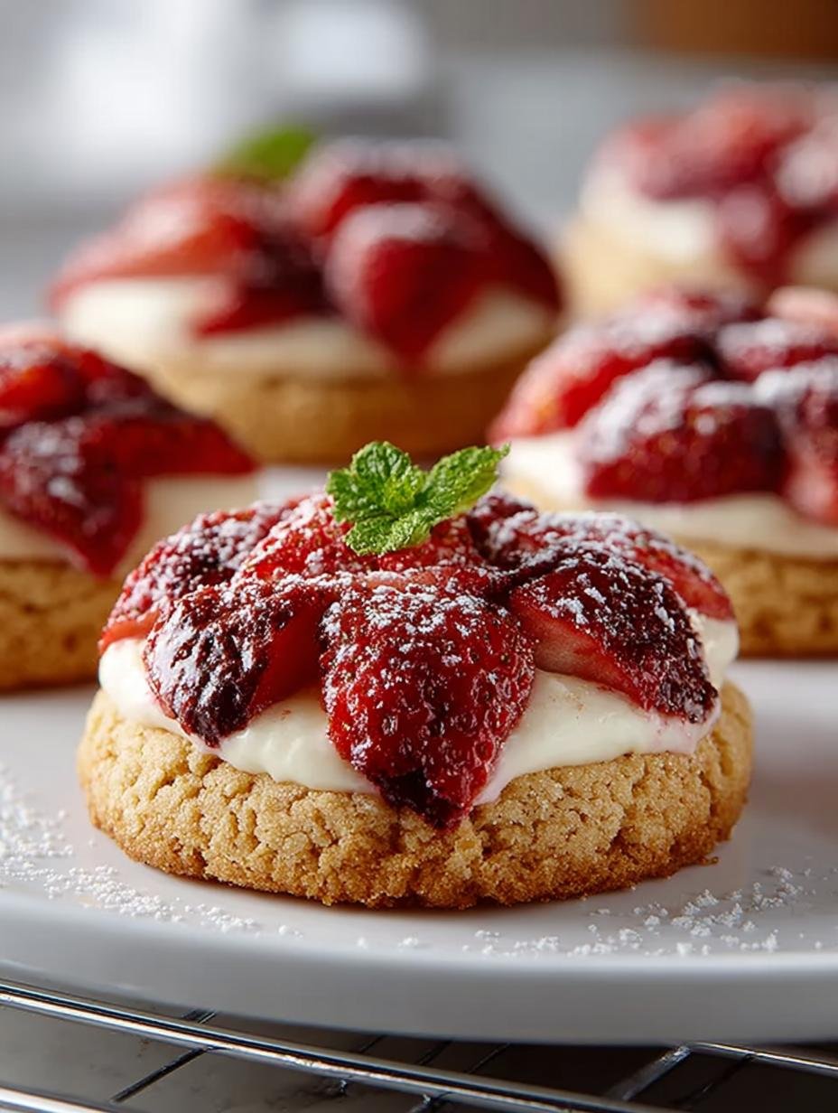 Step-by-step process of making Strawberry Cheesecake Cookies