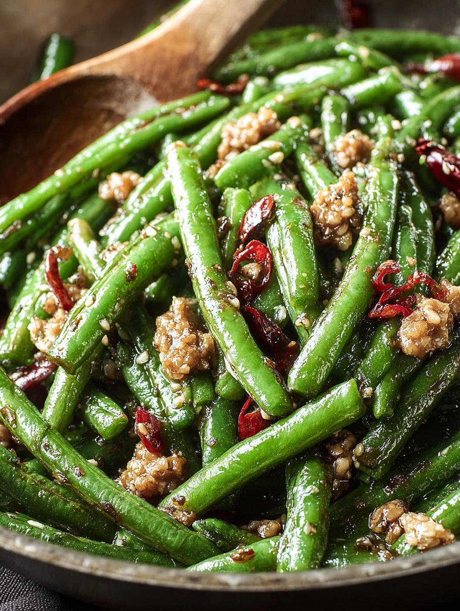 Szechuan Green Bean Stir: 20-Minute Spicy Delight